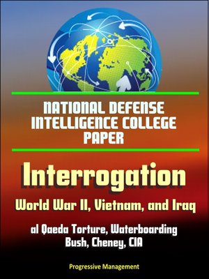 cover image of National Defense Intelligence College Paper